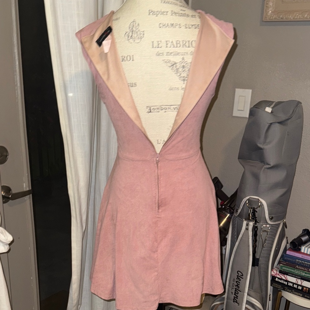 Teeze Me Elegant classy light Pink Sleeveless capsleeve dainty Dress size 3 - Picture 7 of 7